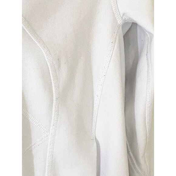 Indygena Women's White Hooded Full Zip Casual Sweater - Small - Picture 2 of 12